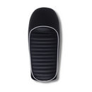 ASIENTO UNIVERSAL CAFE RACER BORDE BLANCO IR-501 COLOR NEGRO