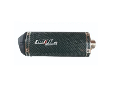 ESCAPE IRON RACING DECORATIVO UNIV IR-9000 FIBRA CARBON C/ SILENCIADOR