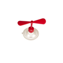 REHILETE PARA CASCO UNIV COLOR ROJO