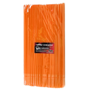 POPOTES CUBRE RAYOS 260MM X 6MM COLOR NARANJA (VENTA POR PIEZA)