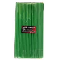 POPOTES CUBRE RAYOS 260MM X 6MM COLOR VERDE (VENTA POR PIEZA)