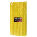 POPOTES CUBRE RAYOS 260MM X 6MM COLOR AMARILLO (VENTA POR PIEZA)