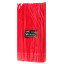 POPOTES CUBRE RAYOS 260MM X 6MM COLOR ROJO (VENTA POR PIEZA)