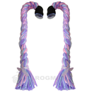 TRENZA PARA CASCO UNIV COLOR MORADO