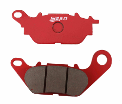 BALATA SAYTO FRENO DE DISCO SA464 P/ YBR 125 CRYPTON T 110 R15 (DELANTERA)