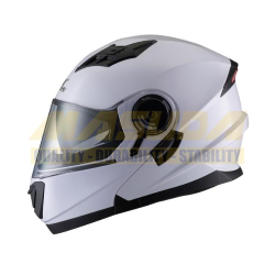 CASCO IRON RACING ABATIBLE IR-190 TALLA XL COLOR BLANCO