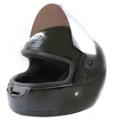 CASCO CERRADO MASUDA MSD-106 COLOR NEGRO BRILLO MICA POLARIZADA