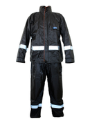 IMPERMEABLE WINDSOR 2 CAPAS TALLA S COLOR NEGRO
