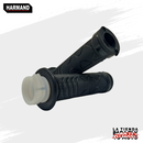 PUÑOS GOMA SUAVE COLOR NEGRO