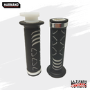 PUÑOS GOMA SUAVE  COLOR PLATA