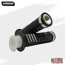 PUÑOS GOMA SUAVE  COLOR PLATA