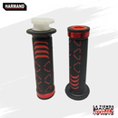 PUÑOS GOMA SUAVE COLOR ROJO