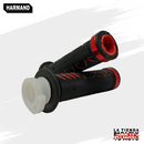 PUÑOS GOMA SUAVE COLOR ROJO