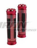 PUÑOS DECORATIVOS IRON RACING MSD-286 COLOR ROJO