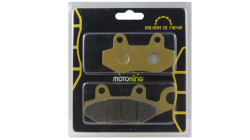 BALATA MOTOKING FRENO DISCO (FA165) P/ YBR 125 RC 150GT FT 150 RT 200 150Z 170Z 250SZ DM 200 VORTX 300 FAZER 250 (DELANTERA)