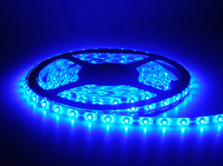 TIRA LED COLOR AZUL (VENTA POR METRO) ROLLO 5MT.300 12V