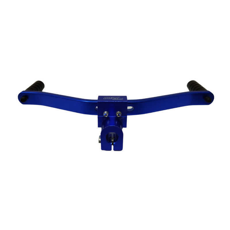 PEDAL DE CAMBIOS IRON RACING DECORATIVO P/ FT 125 FT 150 COLOR AZUL