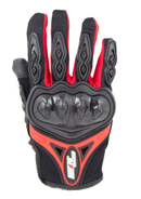 GUANTES IRON RACING TOUCH TALLA L COLOR ROJO