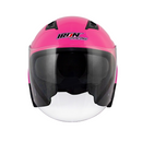 CASCO IRON RACING 3/4 TALLA M MODELO EUROPEO COLOR ROSA DOT