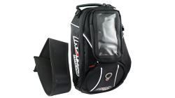 MOCHILA DEPORTIVA P/ TANQUE AJUSTABLE CON IMANES COLOR NEGRO IR-8608
