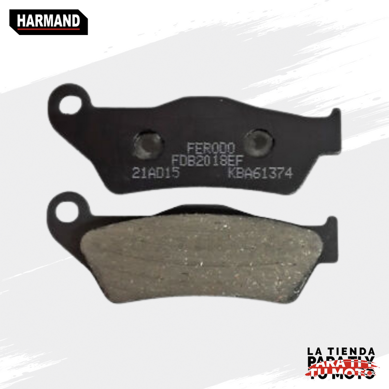 BALATAS FERODO FRENO DISCO FA181 P/ FZ 16 2.0 PULSAR 200NS