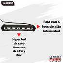 FARO AUXILIAR HYPER LED IR-1800 COLOR NEGRO 1200LM 18 8-80V