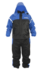 IMPERMEABLE IRON RACING COMPLETO TALLA L COLOR AZUL MSD-803