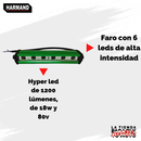 FARO AUXILIAR HYPER LED IR-1800 COLOR VERDE 1200LM 18 8-80V
