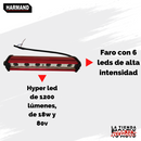 FARO AUXILIAR HYPER LED IR-1800 COLOR ROJO 1200LM 18 8-80V