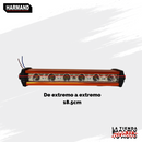 FARO AUXILIAR HYPER LED IR-1800 COLOR NARANJA 1200LM 18 8-80V