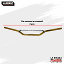 MANUBRIO IRON RACING CROSS PASION 3.5*85CM COLOR DORADO