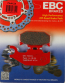 BALATA EBC FRENO DISCO FA413X SUZUKI LT-A 400 / 700 KING QUAD 08-09 (IZQ. DEL.); LT-A 450 XCK7/XCK8 07-09 (IZQ.
DEL.)