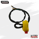 MANDO BOTON APAGADOR/ ARRANQUE UNIVERSAL COLOR AMARILLO