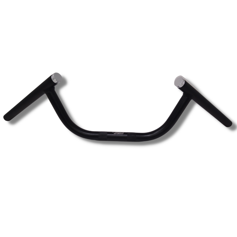 MANUBRIO IRON RACING 3.5*65CM MARIPOSA TIPO CAFE RACER COLOR NEGRO