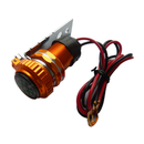 CARGADOR UNIVERSAL USB DORADO 12V