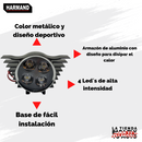 FARO AUXILIAR HYPER LED IRON RACING IR-0900 COLOR NEGRO 8-80V 4W 200LM