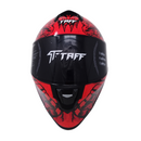 CASCO TAFF CERRADO DRAKO TALLA L COLOR ROJO