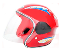 CASCO MASUDA INFANTIL 3/4 MSD-505 COLOR ROJO