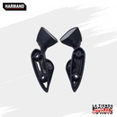 JUEGO DE ESPEJOS P/ R15 R25 R3 FAZER 16 FIBRA CARBON