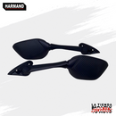 JUEGO DE ESPEJOS P/ R15 R25 R3 FAZER 16 FIBRA CARBON