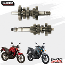 EJES DE TRANSMISION P/ FZ 16 (PRIMARIO Y SECUNDARIO)