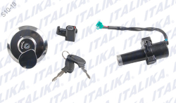 SWITCH ENCENDIDO P/ DM 200 (INCLUYE CERRADURAS Y TAPON GASOLINA)