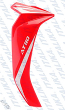 CUBIERTA DELANTERA DERECHA AT 110ROJA