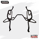 HERRAJE ARMO PARTS SOPORTA ALFORJAS P/ FZ 16 (INCLUYE DERECHO E IZQUIERDO, REQUIERE PARRILLA FALCON)