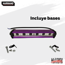 FARO AUXILIAR HYPER LED IR-1800 COLOR MORADO 1200LM 18 8-80V