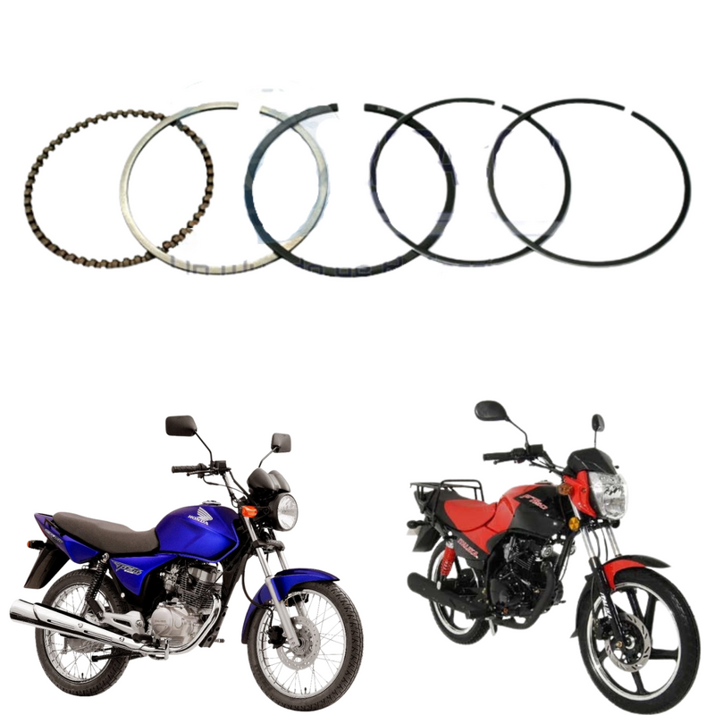 JUEGO ANILLOS DE PISTON MOTO TRABAJO CG150/FORZA150 150CC STD
