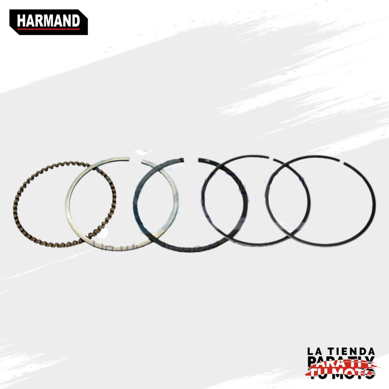 JUEGO ANILLOS DE PISTON MOTO TRABAJO CG150/FORZA150 150CC STD