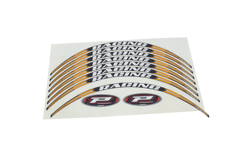 CINTA DECORATIVA LLANTA 5026 RACING AMARILLO PG